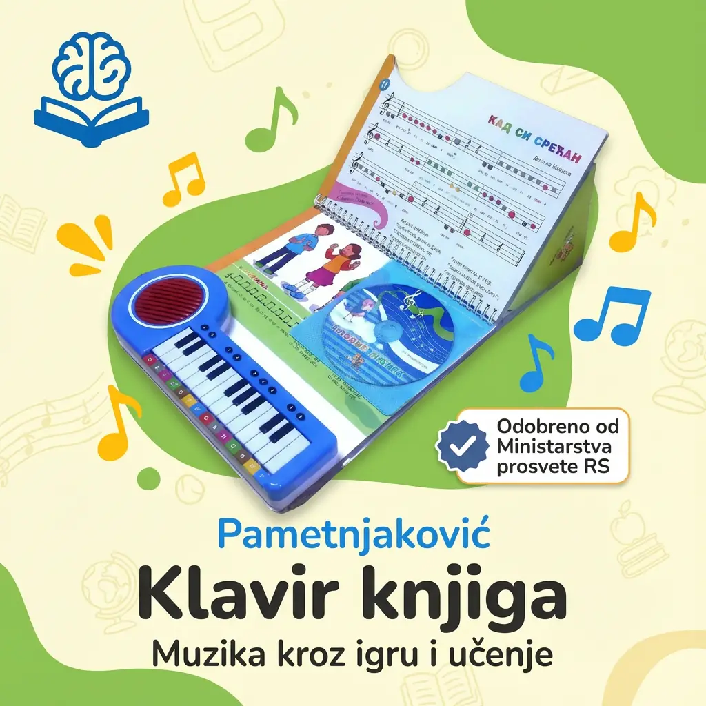 Klavir knjiga – Muzika kroz igru i učenje